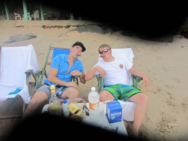 Gabe Jason Chilling In Mexico