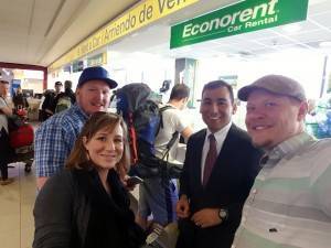 Arriving Lewis Annamarie Gerardo Jason