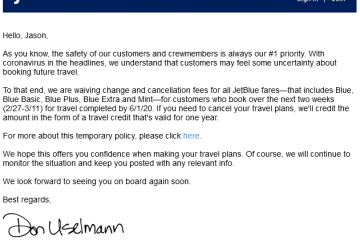jetBlue-waiving-fees-email